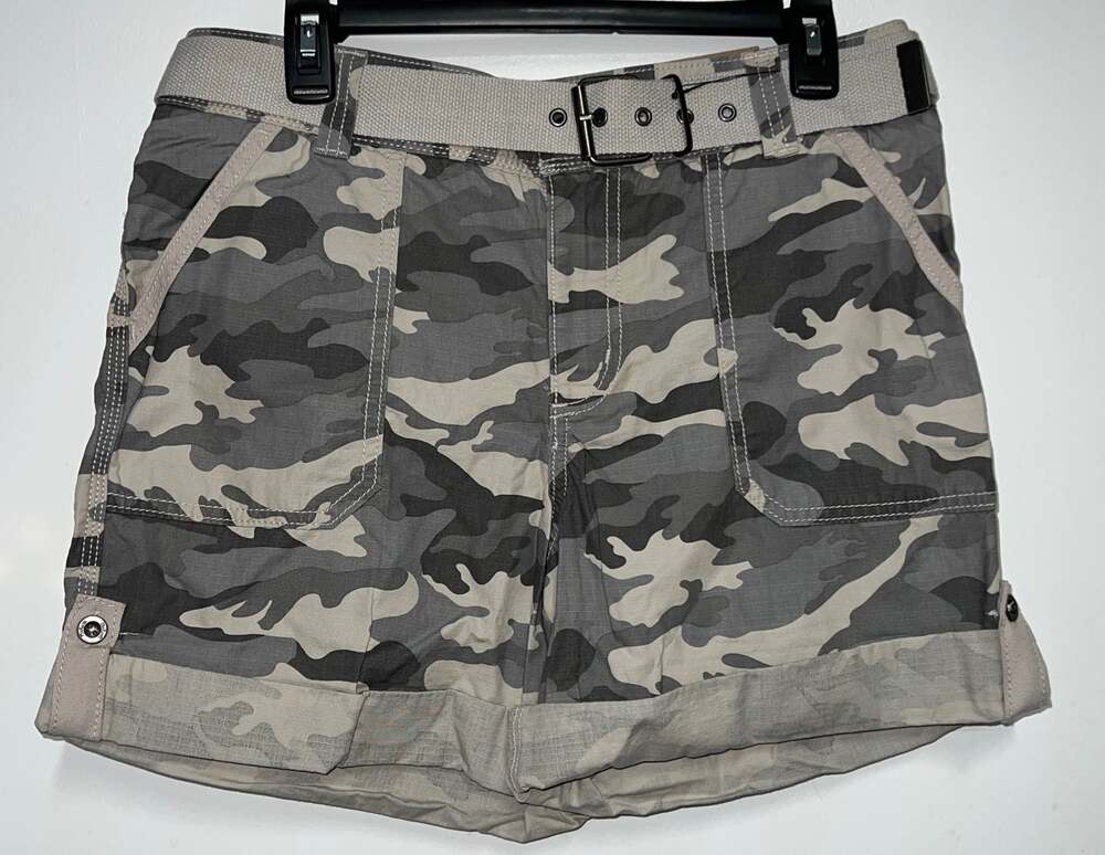 NWT Carhartt El Paso Camo Shorts Belted 10